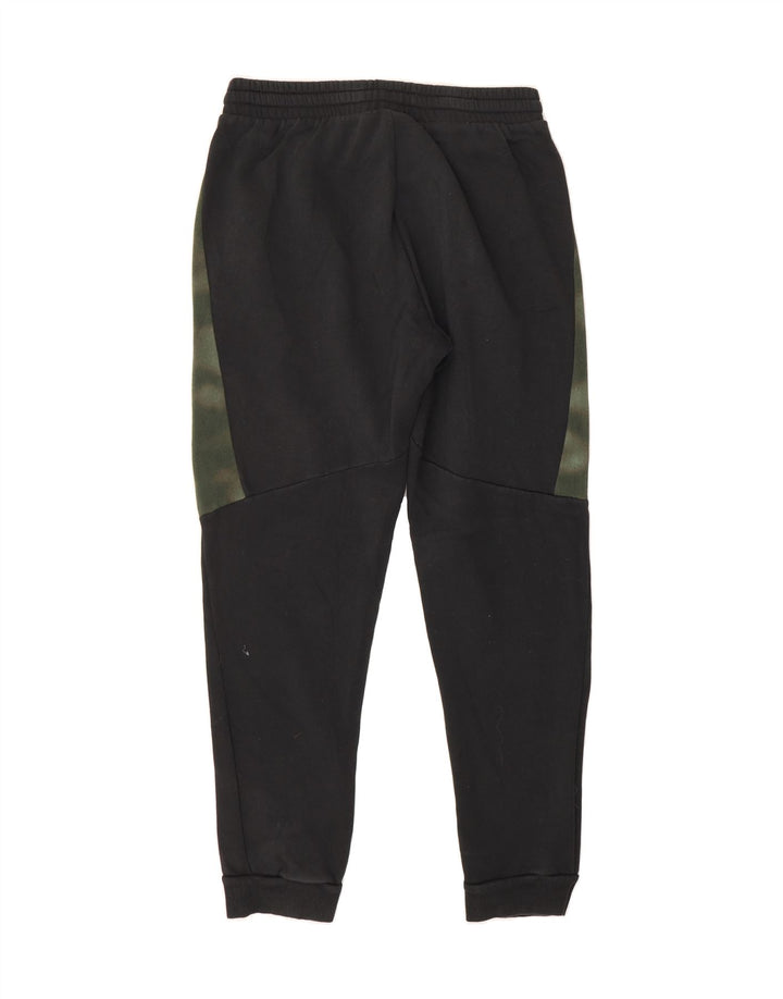 ADIDAS Mens Tracksuit Trousers Joggers Medium Black Animal Print Vintage Adidas and Second-Hand Adidas from Messina Hembry 