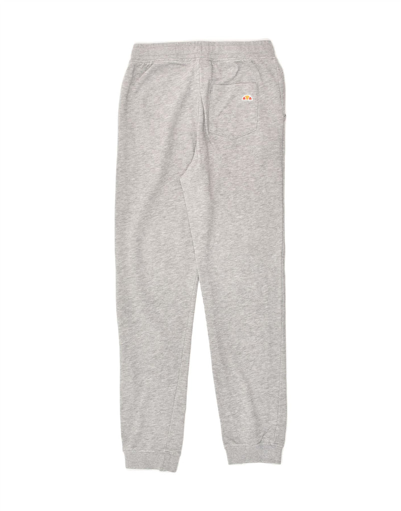 ELLESSE Boys Graphic Tracksuit Trousers Joggers 11-12 Years Grey Cotton | Vintage Ellesse | Thrift | Second-Hand Ellesse | Used Clothing | Messina Hembry 