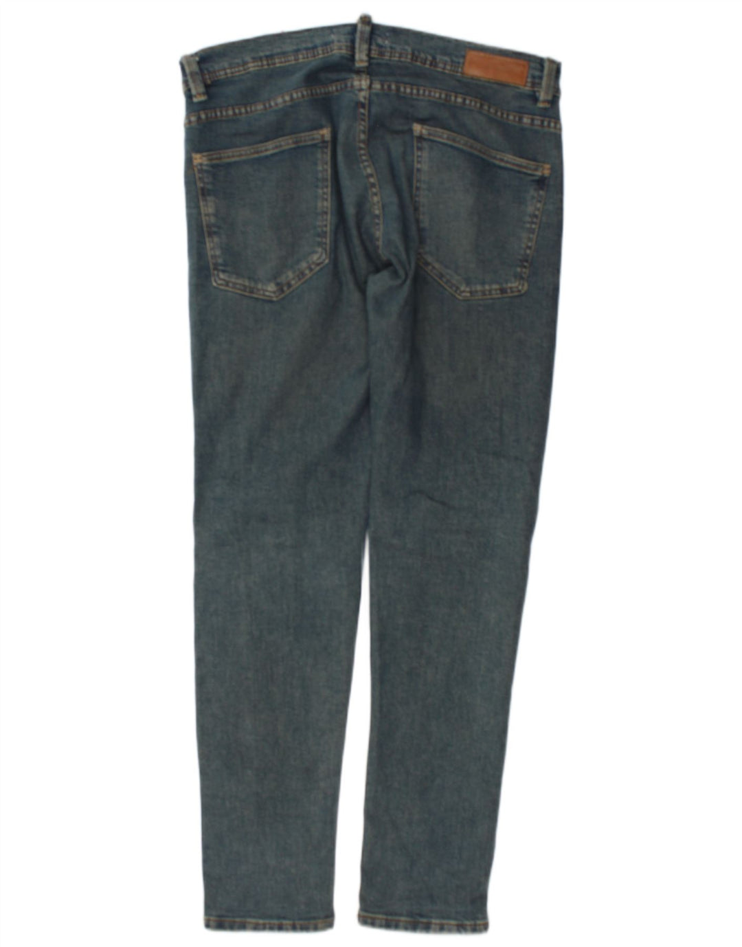 Zara Mens Slim Jeans EU 44 Large W34 L31 Blue Cotton