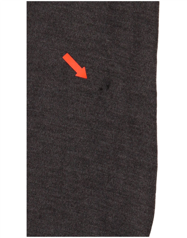 Zara Mens Cardigan Sweater Medium Grey