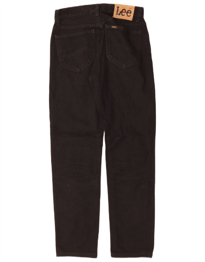 Lee Mens Seattle Straight Jeans W30 L30 Black Cotton