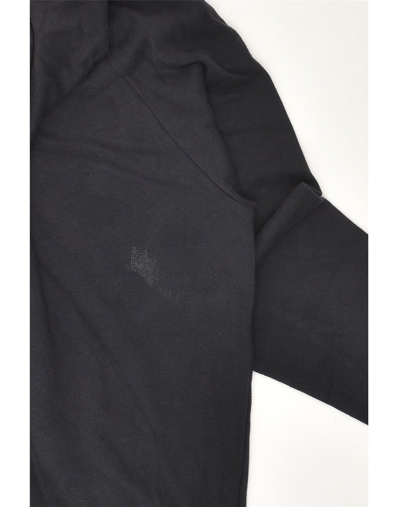 UNDER ARMOUR Mens Tall Zip Hoodie Sweater XL Black Cotton | Vintage Under Armour | Thrift | Second-Hand Under Armour | Used Clothing | Messina Hembry 