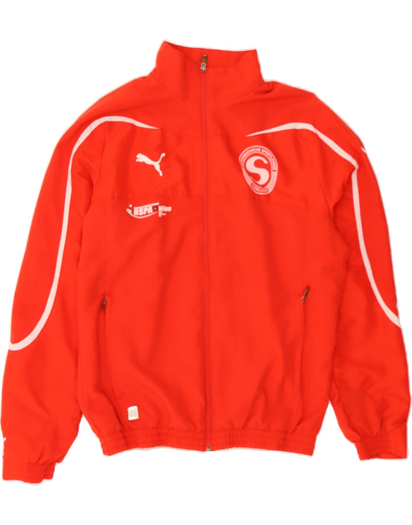 PUMA Mens Bundessportakademie Wien Graphic Tracksuit Top Jacket Medium Red Vintage Puma and Second-Hand Puma from Messina Hembry 