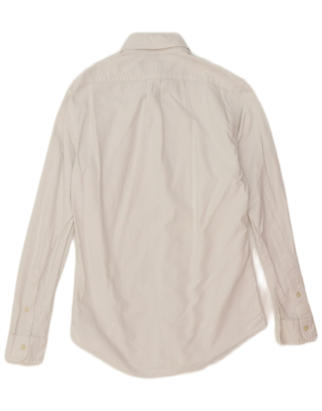 Ralph Lauren Mens Slim Fit Shirt Small White Cotton