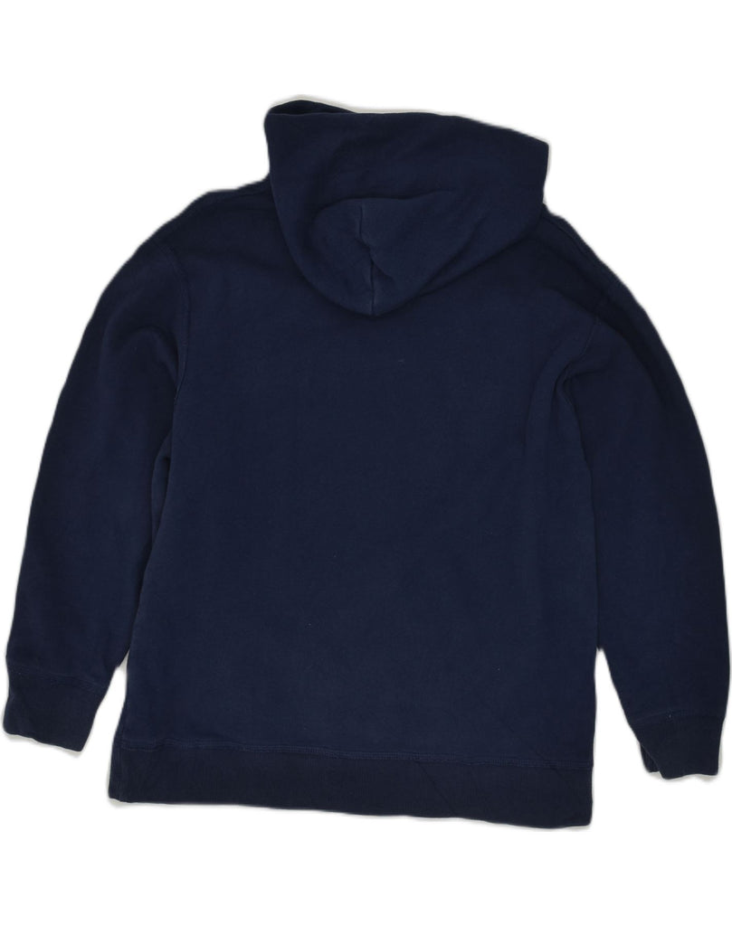 GAP Boys Oversized Graphic Hoodie Jumper 11-12 Years XL Navy Blue Cotton | Vintage Gap | Thrift | Second-Hand Gap | Used Clothing | Messina Hembry 