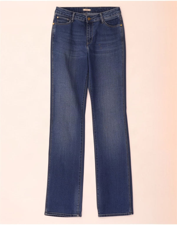 Wrangler Womens TIna Bootcut Jeans W30 L34 Blue Cotton