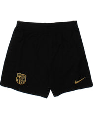 NIKE Boys FCB Sport Shorts 5-6 Years Large  Black Polyester