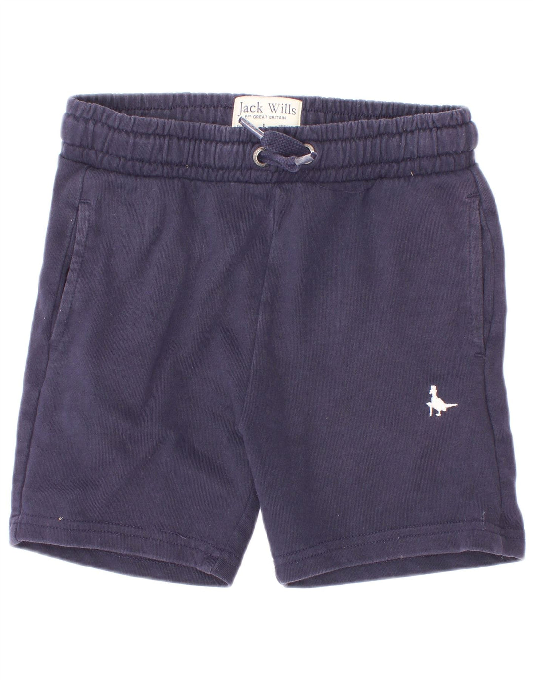 Jack Wills Boys Sport Shorts 5-6 Years Navy Blue Cotton