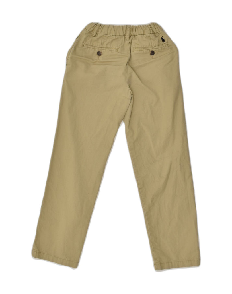 POLO RALPH LAUREN Boys Straight Chino Trousers 6-7 Years Khaki Cotton | Vintage Polo Ralph Lauren | Thrift | Second-Hand Polo Ralph Lauren | Used Clothing | Messina Hembry 