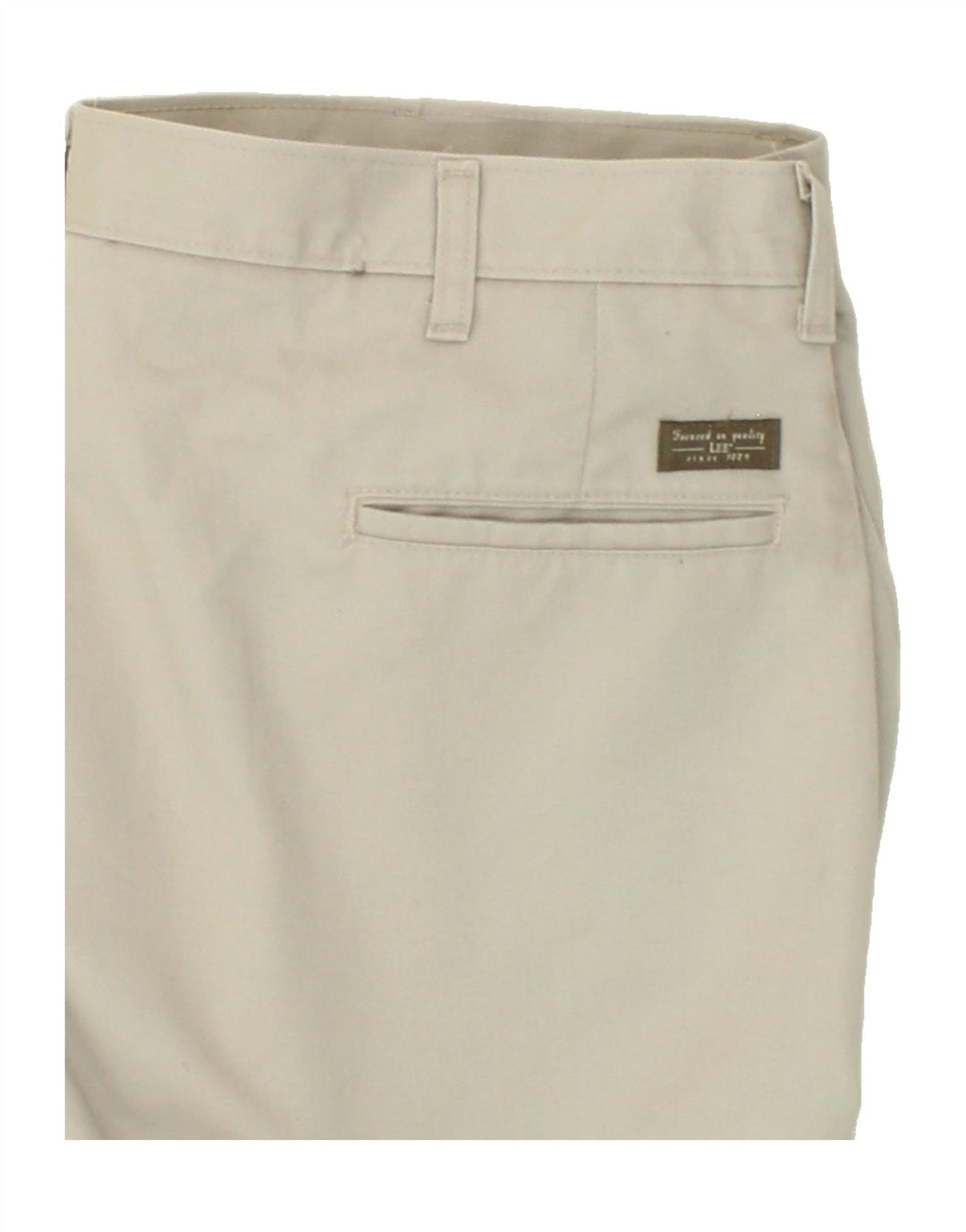LEE Mens Pegged Chino Trousers W42 L26  Beige Cotton Vintage Lee and Second-Hand Lee from Messina Hembry 