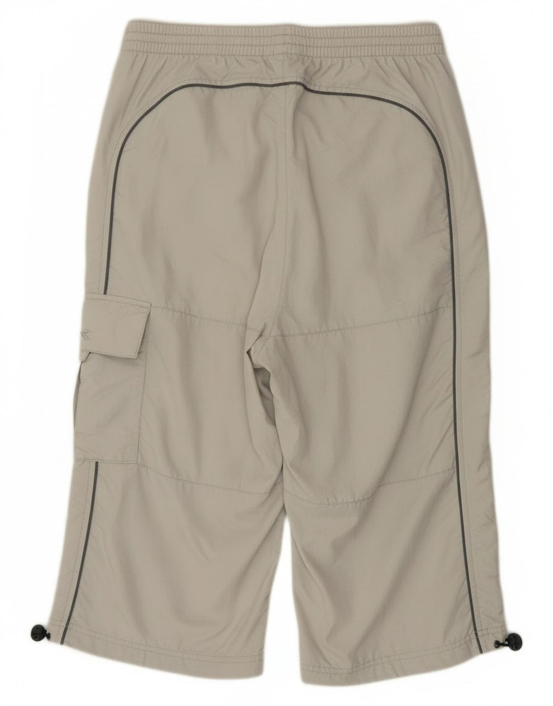 Diadora Mens Bermuda Sport Shorts Large Off White Polyamide