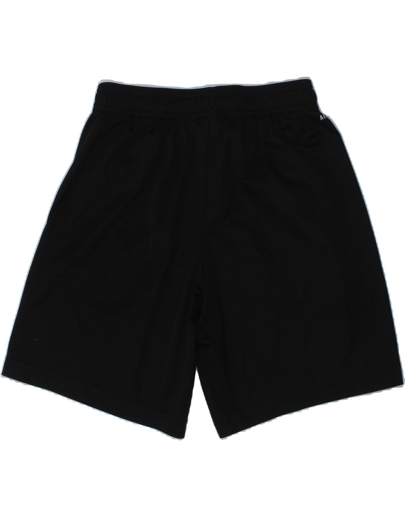 ADIDAS Boys Aeroready Graphic Sport Shorts 11-12 Years Black Polyester | Vintage Adidas | Thrift | Second-Hand Adidas | Used Clothing | Messina Hembry 