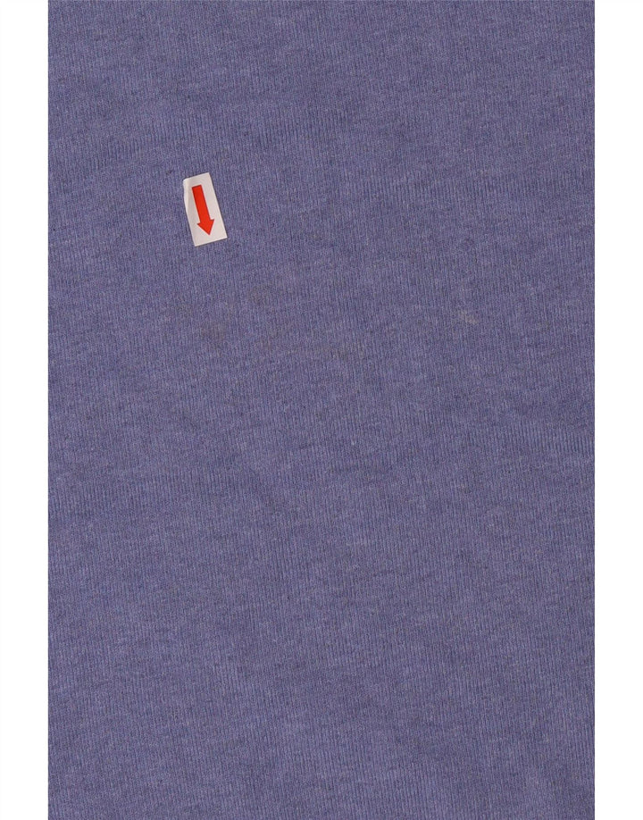 CREW CLOTHING Womens Sweatshirt Jumper UK 14 Large  Blue Cotton