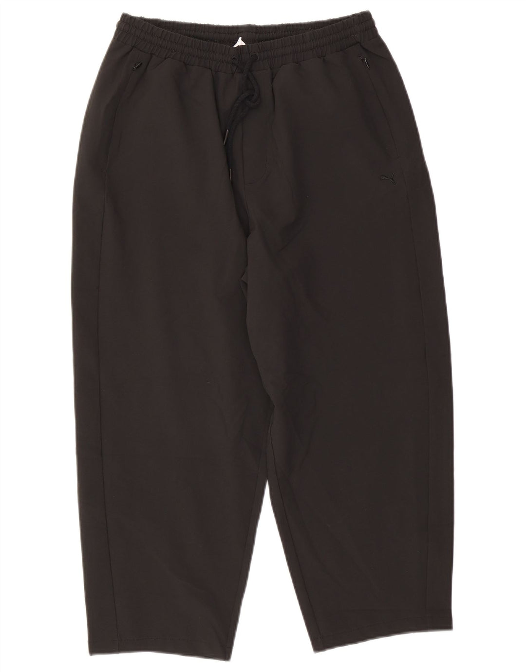 Puma Womens Capri Tracksuit Trousers UK 10 Small  Black Polyester