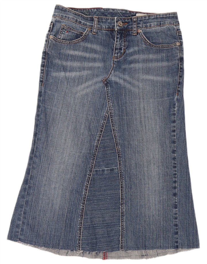 TOMMY HILFIGER Womens Denim Skirt W30 Medium  Blue