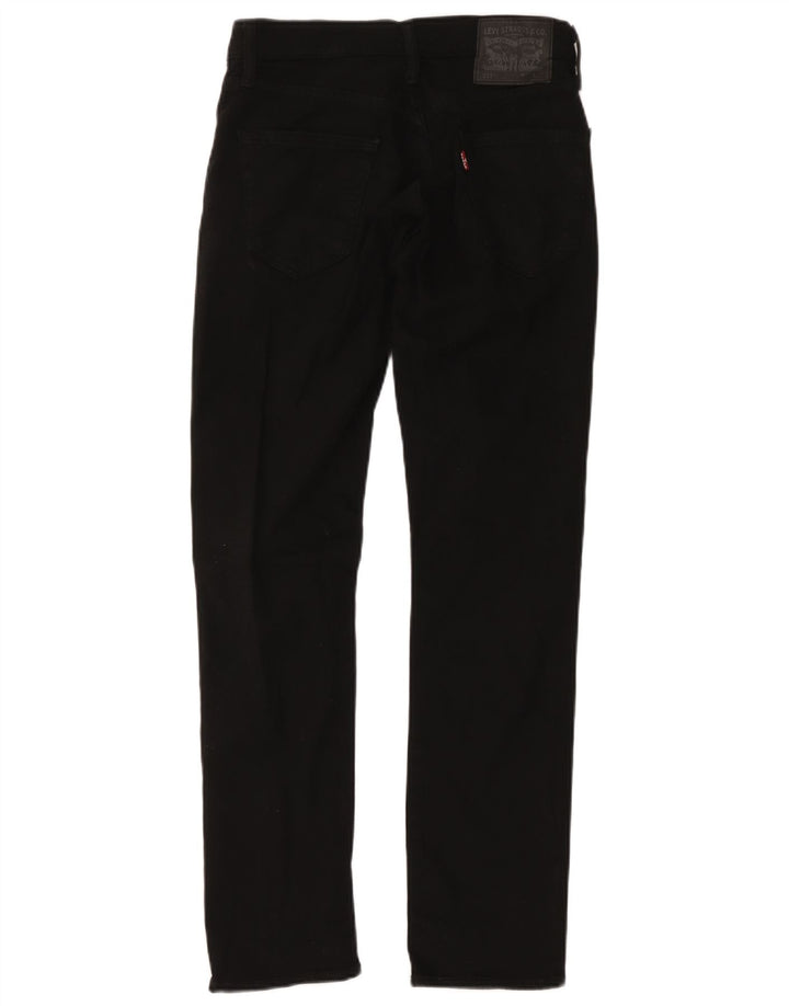 Levi's Mens 511 Slim Jeans W28 L32 Black Cotton