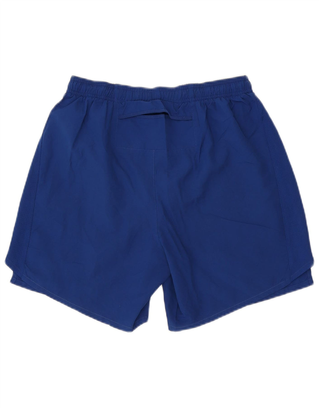 NIKE Mens Dri Fit Graphic Sport Shorts Medium Blue Polyester