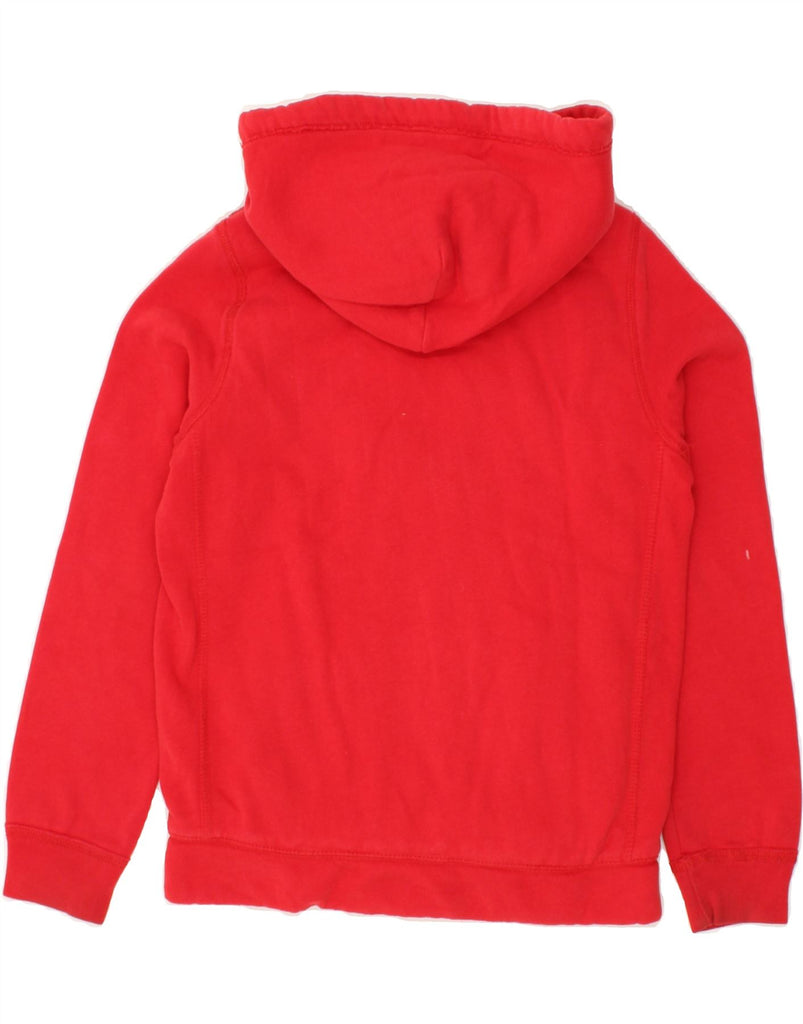 ABERCROMBIE & FITCH Boys Graphic Zip Hoodie Sweater 11-12 Years Red Cotton | Vintage Abercrombie & Fitch | Thrift | Second-Hand Abercrombie & Fitch | Used Clothing | Messina Hembry 