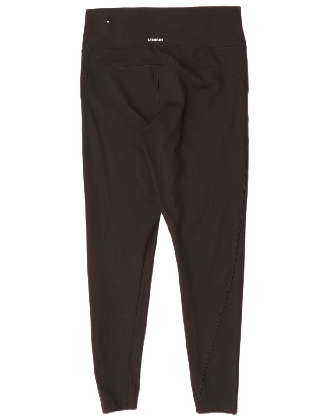 Adidas Womens Tight Fit Leggings UK 16/18 Large Black Polyester