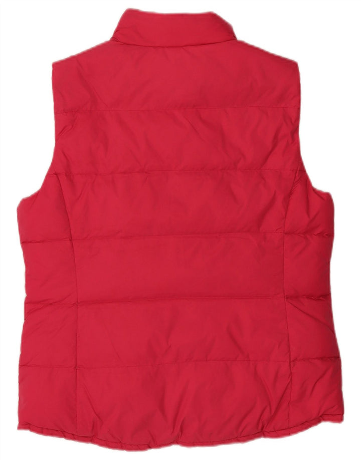 J. Crew Womens Reversible Padded Gilet UK 12 Medium Pink Nylon