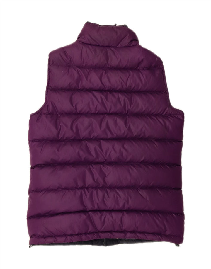 North Sails Womens Reversible Padded Gilet UK 10 Small Purple Polyamide