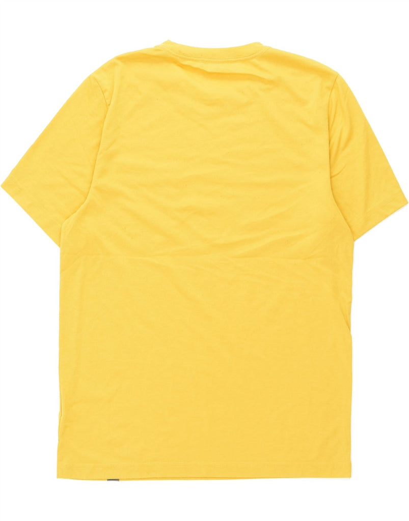 L.L.BEAN Mens Slightly Fitted T-Shirt Top Small Yellow Cotton | Vintage L.L.Bean | Thrift | Second-Hand L.L.Bean | Used Clothing | Messina Hembry 