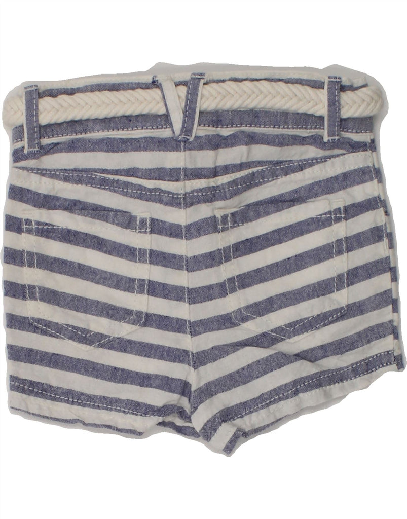 TOMMY HILFIGER Baby Boys Casual Shorts 9-12 Months W18 Blue Striped Linen | Vintage Tommy Hilfiger | Thrift | Second-Hand Tommy Hilfiger | Used Clothing | Messina Hembry 