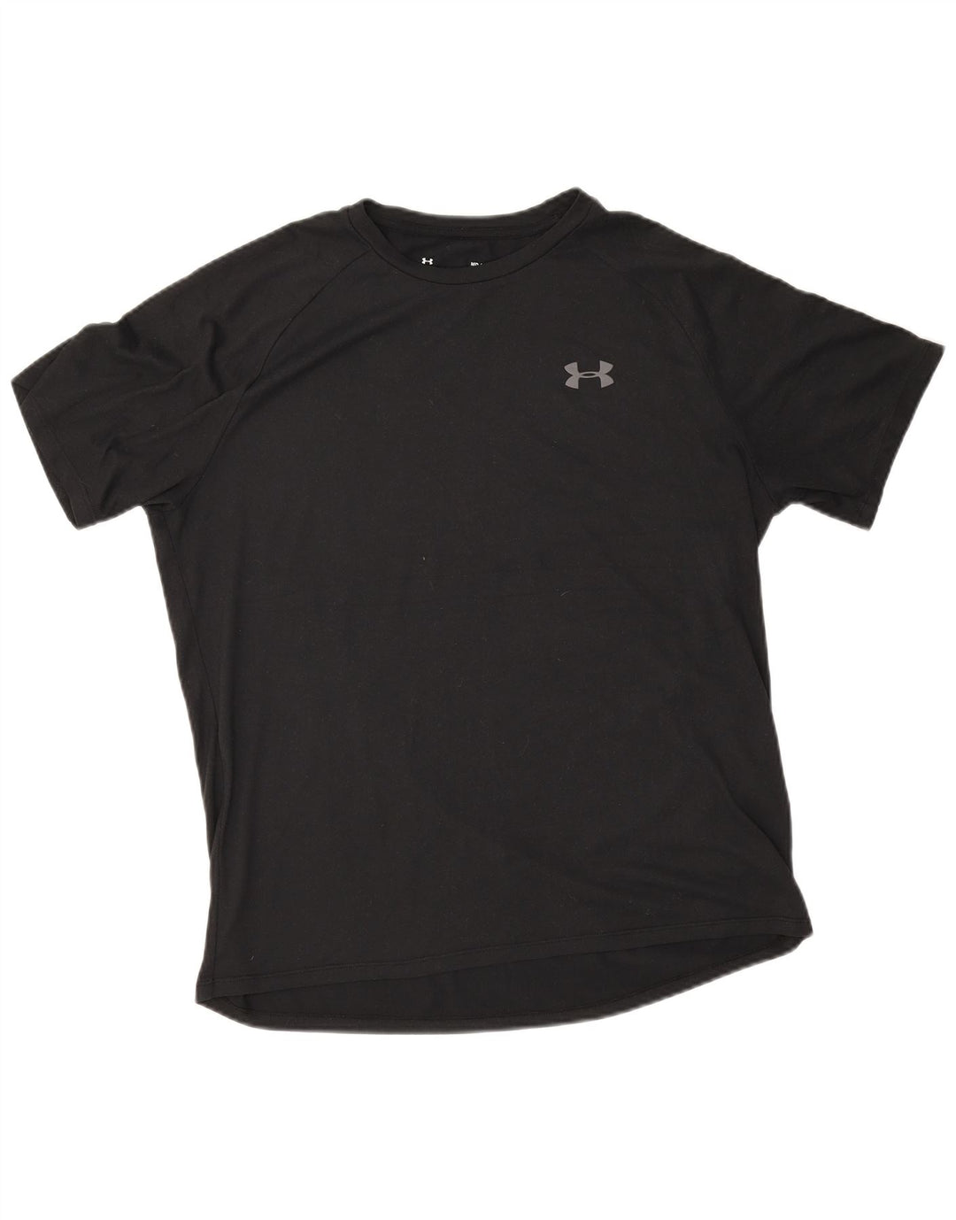 Under Armour Mens T-Shirt Top Medium Black Polyester