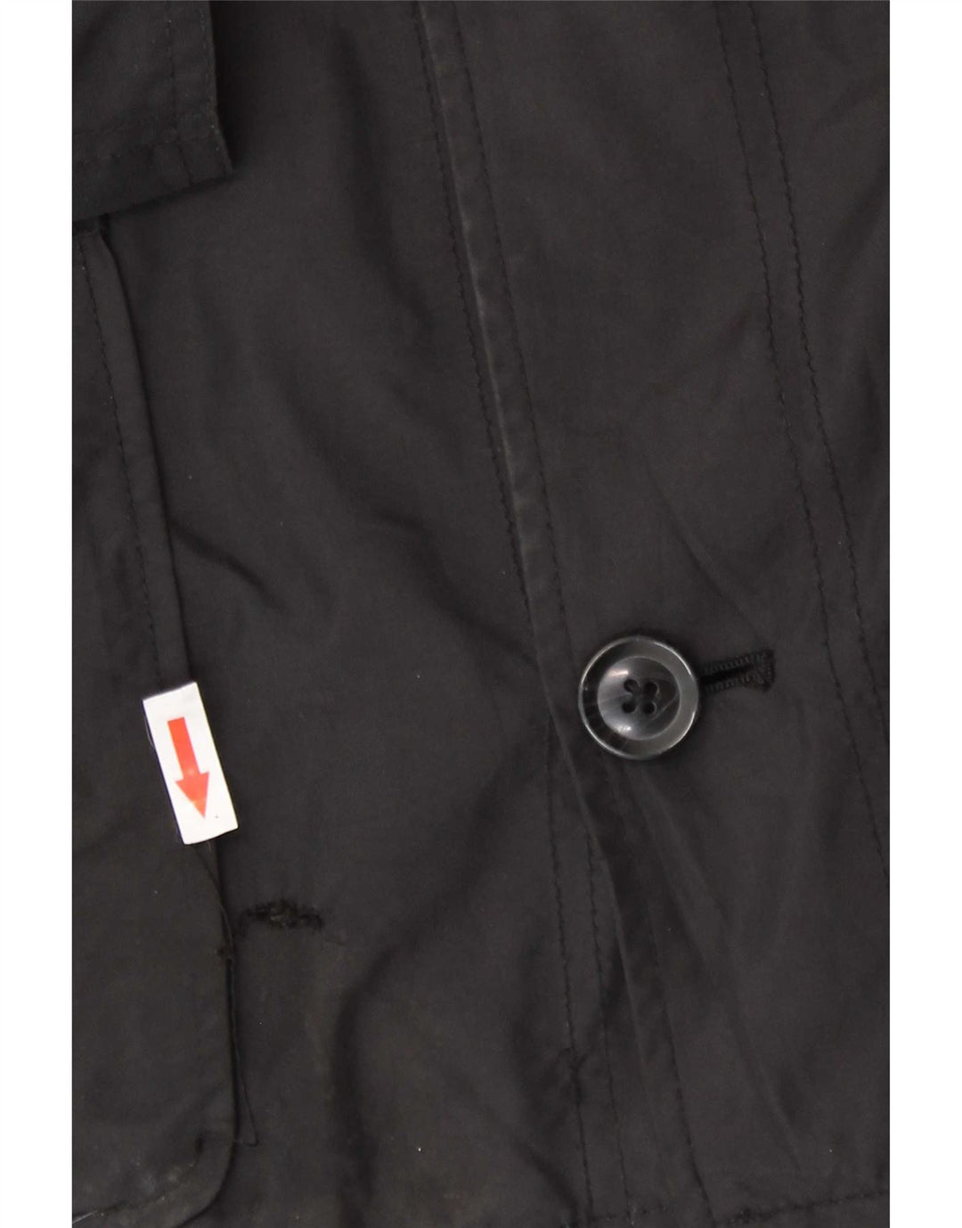 Tommy Hilfiger Mens Utility Jacket IT 54 XL Black Polyester