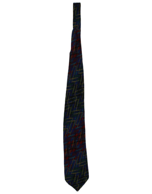 Missoni Mens Cravatte Tie One Size Navy Blue Geometric Silk
