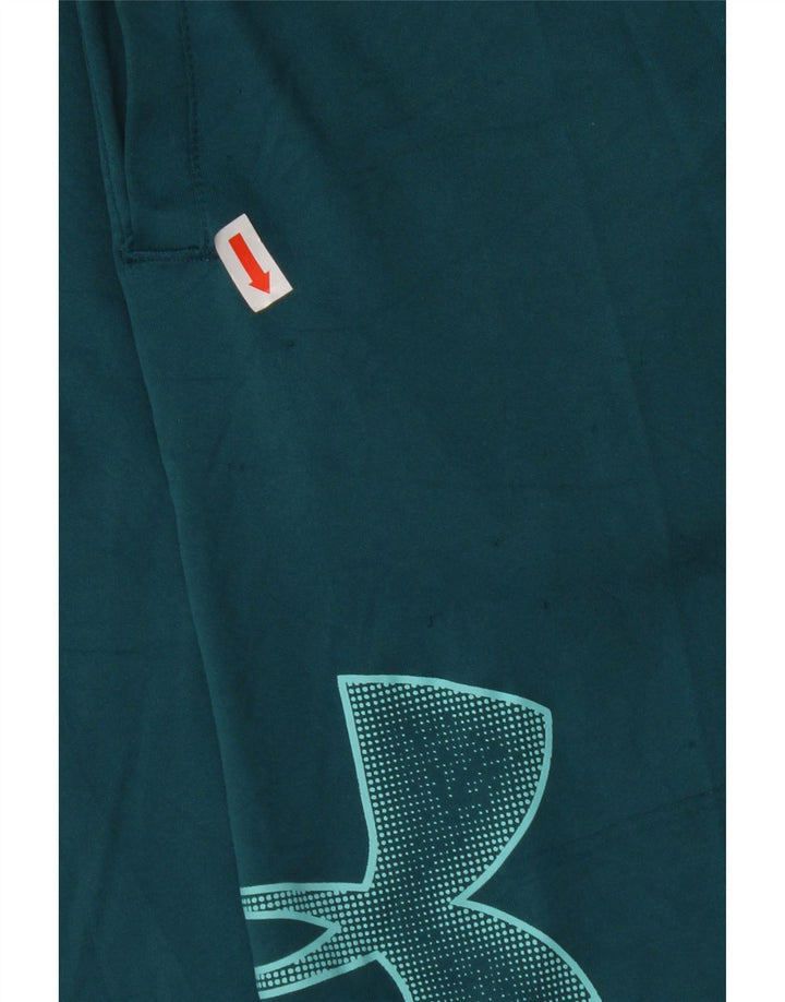 UNDER ARMOUR Mens Heat Gear Graphic Sport Shorts XL  Blue