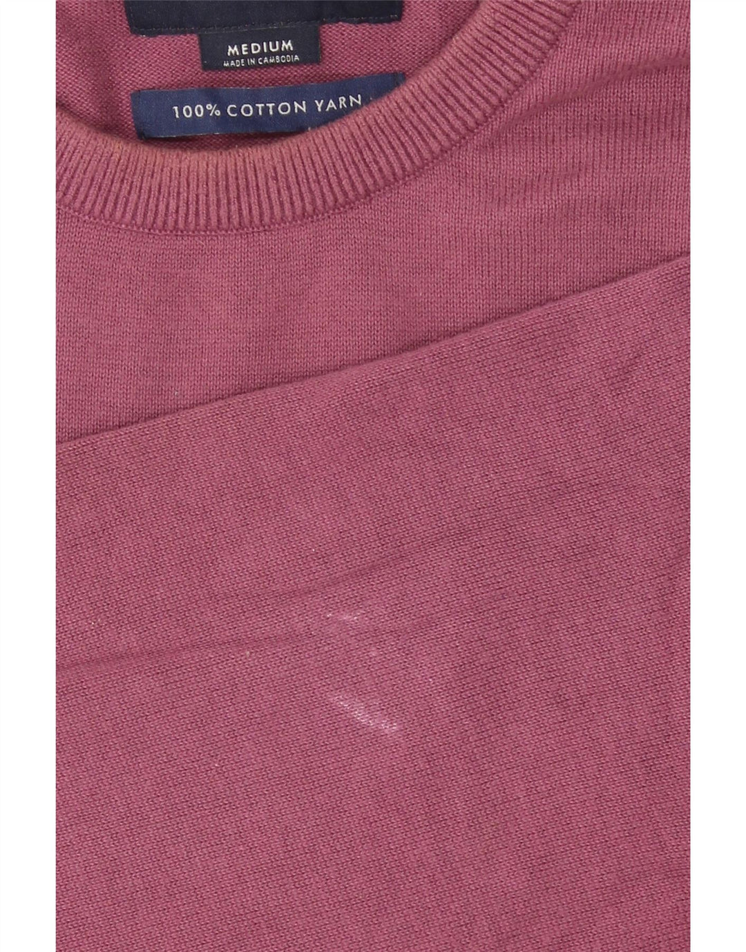 Joules Mens Crew Neck Jumper Sweater Medium Purple Cotton