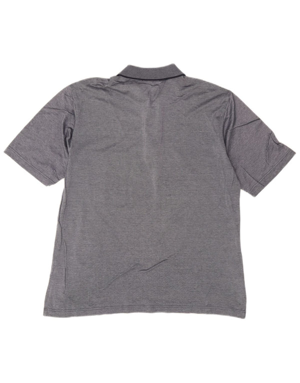 Pierre Cardin Mens Polo Shirt IT 52 Large Navy Blue