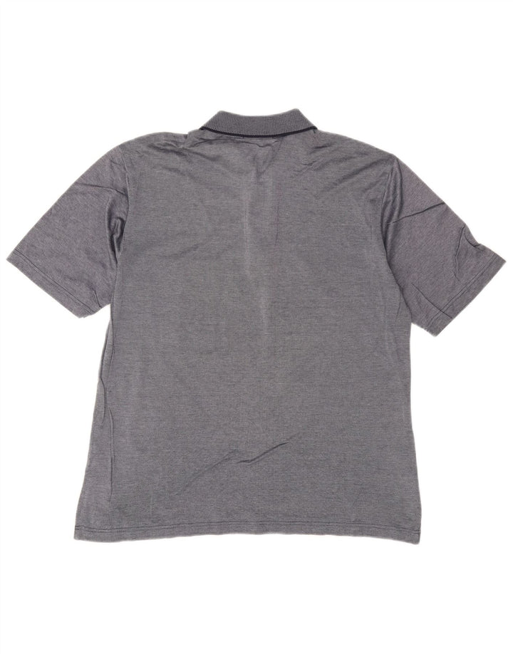 Pierre Cardin Mens Polo Shirt IT 52 Large Navy Blue