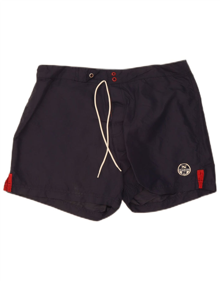 North Sails Mens Swimming Shorts Medium  Navy Blue Polyamide