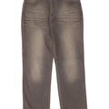 WRANGLER Mens Texas Stretch Straight Jeans W33 L30  Grey Cotton