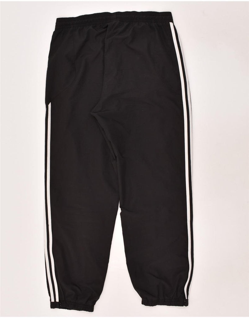 ADIDAS Mens Graphic Tracksuit Trousers Joggers UK 44/46 Large Black | Vintage Adidas | Thrift | Second-Hand Adidas | Used Clothing | Messina Hembry 