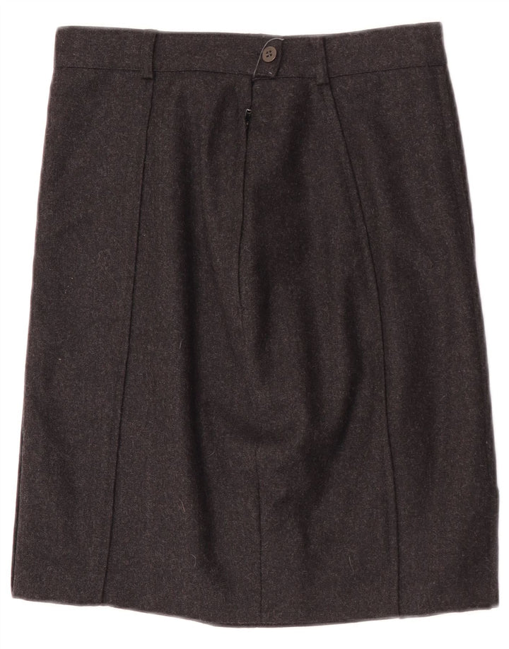 Vintage Womens Straight Skirt  W26 Small Grey