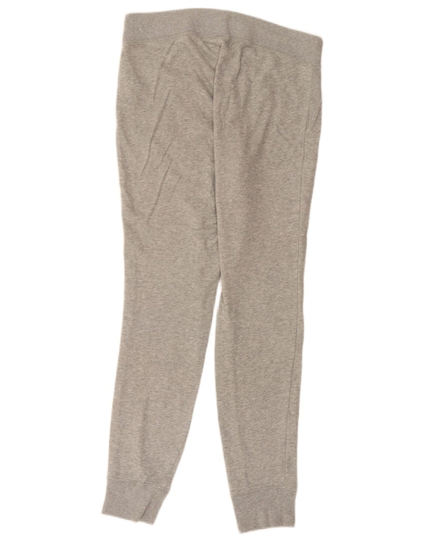 Nike Womens Tracksuit Trousers Joggers UK 14 Medium  Grey Flecked Cotton