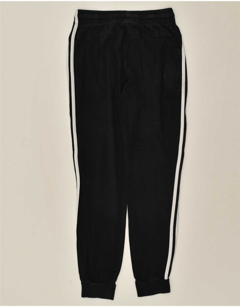 ADIDAS Womens Tracksuit Trousers Joggers UK 8/10 Small Black Cotton Vintage Adidas and Second-Hand Adidas from Messina Hembry 