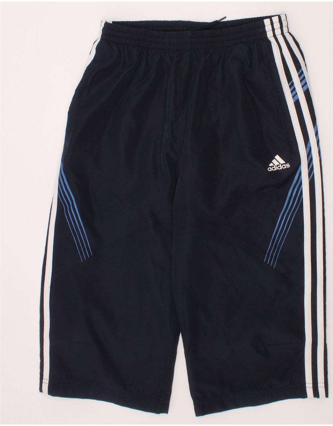 ADIDAS Boys Clima 365 Tracksuit Trousers 11-12 Years  Navy Blue Polyester Vintage Adidas and Second-Hand Adidas from Messina Hembry 