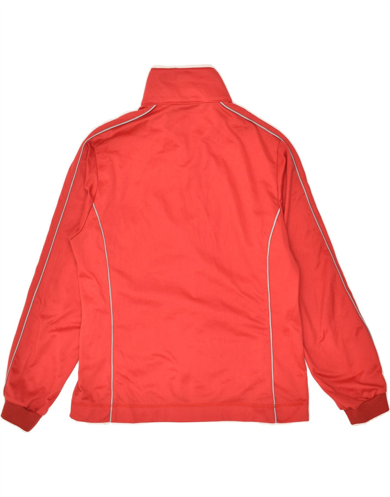 CHAMPION Womens Tracksuit Top Jacket UK 14 Medium Red Polyester | Vintage Champion | Thrift | Second-Hand Champion | Used Clothing | Messina Hembry 