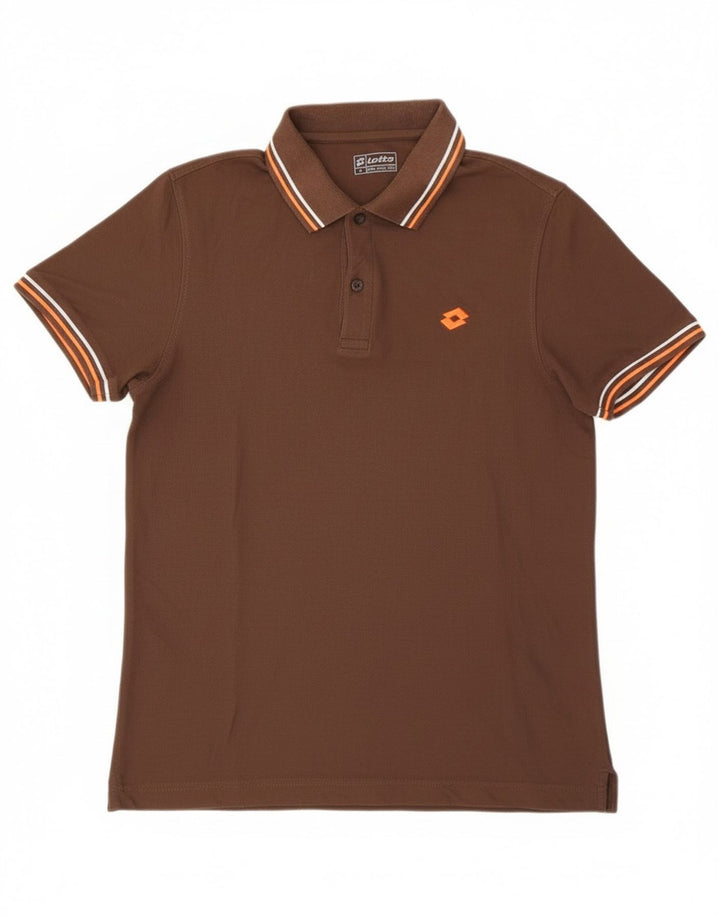 Lotto Mens Polo Shirt Medium Brown