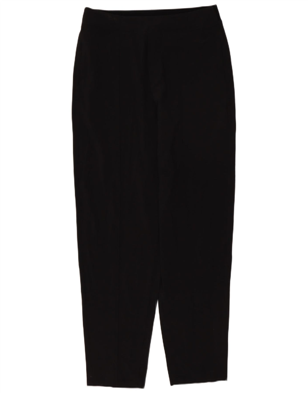 ATHLETA Womens Tapered Chino Trousers US 6 Medium W30 L30 Black Polyester