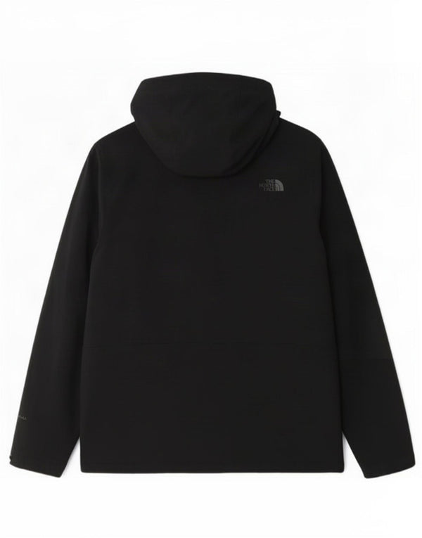 The North Face Mens Hooded Windbreaker Jacket UK 40 Large Black Polyester