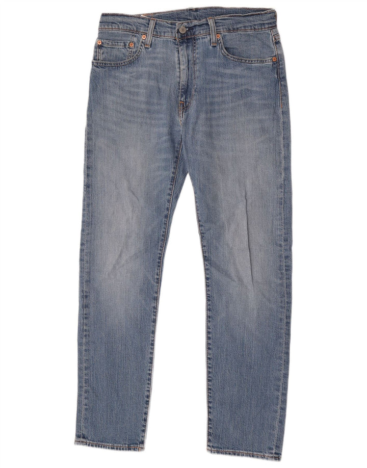 Levi's Mens 502 Tapered Jeans W32 L32 Blue Cotton
