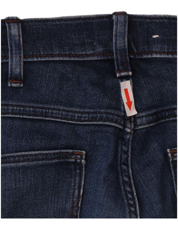 Wrangler Mens Arizona Straight Jeans W32 L30 Blue Cotton