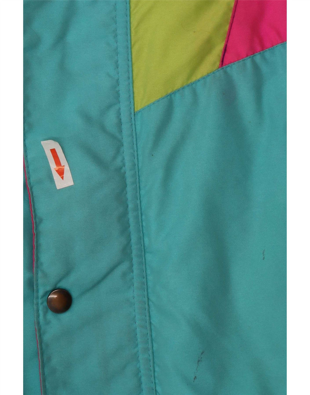 Skiss Mens Graphic Ski Jacket IT 50 Large Multicoloured Colourblock