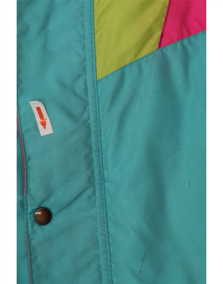 Skiss Mens Graphic Ski Jacket IT 50 Large Multicoloured Colourblock