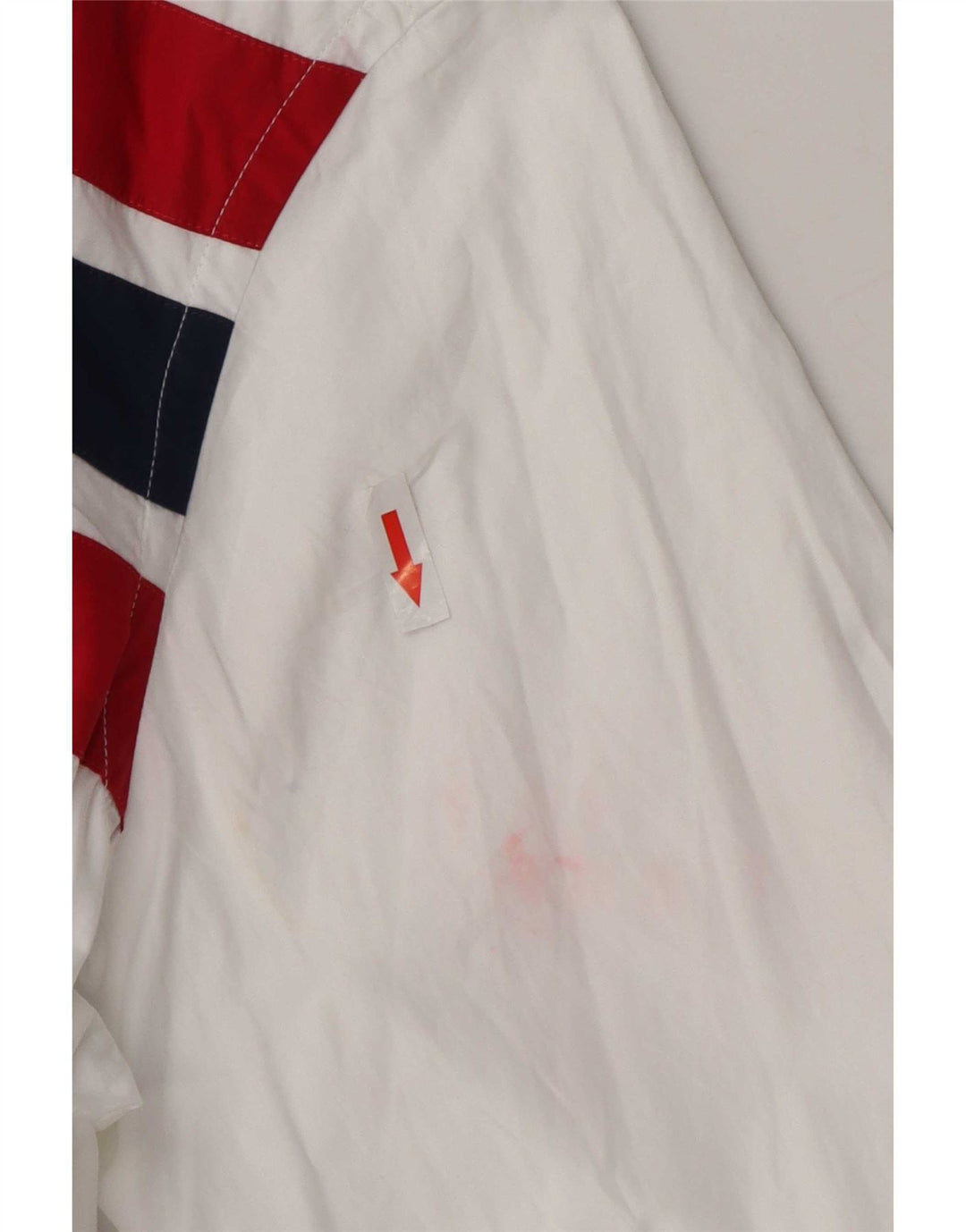 Harmont & Blaine Mens Shirt Large White Colourblock Cotton